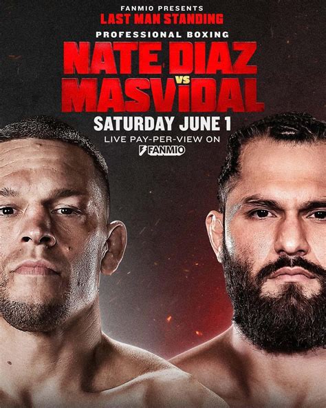 nate diaz vs masvidal fight card|Rematch! Nate Diaz vs Jorge Masvidal 2 official for June 1 in Los .